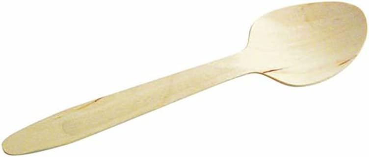 PacknWood 210CVB3-6.2' Wooden Cutlery Spoons - Biodegradable Wood Spoons - 100% Natural and Compostable Cutlery Spoon - Wooden Disposable Cutlery Spoon - (2000 per case)