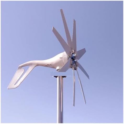 1000W Wind Turbine Generator Kit, 12V 2000W Power Supply System, Complete with Inverter, Ideal for Home Solar Panels & Industrial Energy Solutions