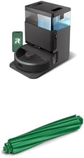Bundle of Roomba Plus 405 (G181) Combo Robot Vacuum & Mop w AutoWash Dock - Amazon Exclusive - DualSpinning MopPads, Self-Empties 75 Days, Pad Washing & Drying, Pad-Lift,LiDAR + Authentic Rubber Brush
