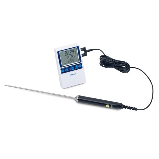 Traceable High-Accuracy Refrigerator/Freezer Digital RTD Thermometer: 1 Bullet Probe