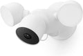Google Nest Cam with Floodlight - Outdoor Camera - Floodlight Security Camera (Renewed)