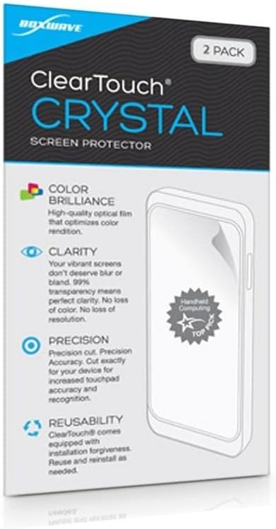 BoxWave Screen Protector Compatible with Samsung Bespoke Family Hub+ Smart Refrigerator - ClearTouch Crystal (2-Pack), HD Film Skin - Shields from Scratches