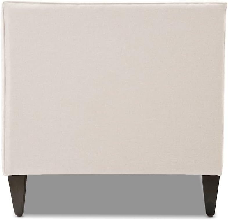 Jennifer Taylor Home Jack 84' Modern Tuxedo Tufted Sofa, Sky Neutral Beige Polyester