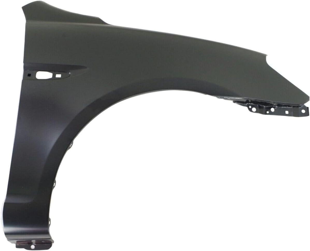Quarter Panel for HYUNDAI for Accent Gls 2006-GS/SE 2007-GL/L 2008-2011 Front Passenger Side Steel without Molding Holes Primed with Turn Signal Light 15686112