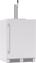 Zephyr Presrv™ 24' Stainless Steel Outdoor Kegerator & Beverage Cooler -Freestanding Fridge and Keg Beer Cooler - Compatible with Multiple Keg Configurations (Tap Kits sold separately)