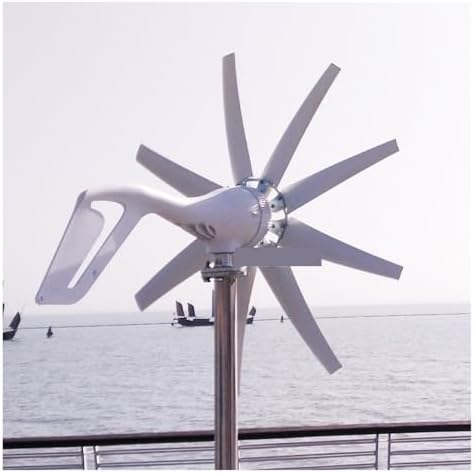 1000W Wind Turbine Generator Kit, 12V 2000W Power Supply System, Complete with Inverter, Ideal for Home Solar Panels & Industrial Energy Solutions