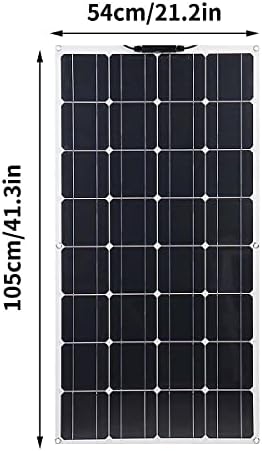 High Efficiency 2000W 18V Monocrystalline Solar Panel - Portable, Flexible, Waterproof for Outdoor Emergency Charging & Rechargeable Devices