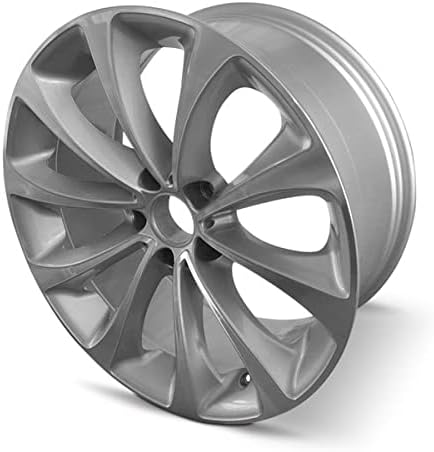 New OEM Replacement Wheel for 2014-2015 BMW 750i 19x8.5 inch Aluminum Rim Machine Face Silver Fit 255/45R19