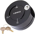 NRG Innovations 6-Holes Patterns Style Steering Wheel Quick Release Short Hub Adapter, Quick Lock w/Keys, Black, NRG-SRK-101BK