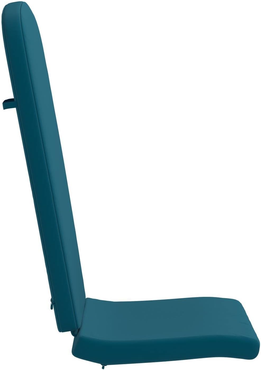 Flash Furniture Charlestown Set of 2 Adirondack Chair Cushions - Teal Fabric Cushions - 2' Thick Padding - Indoor/Outdoor - Patio Chair Replacement Cushions