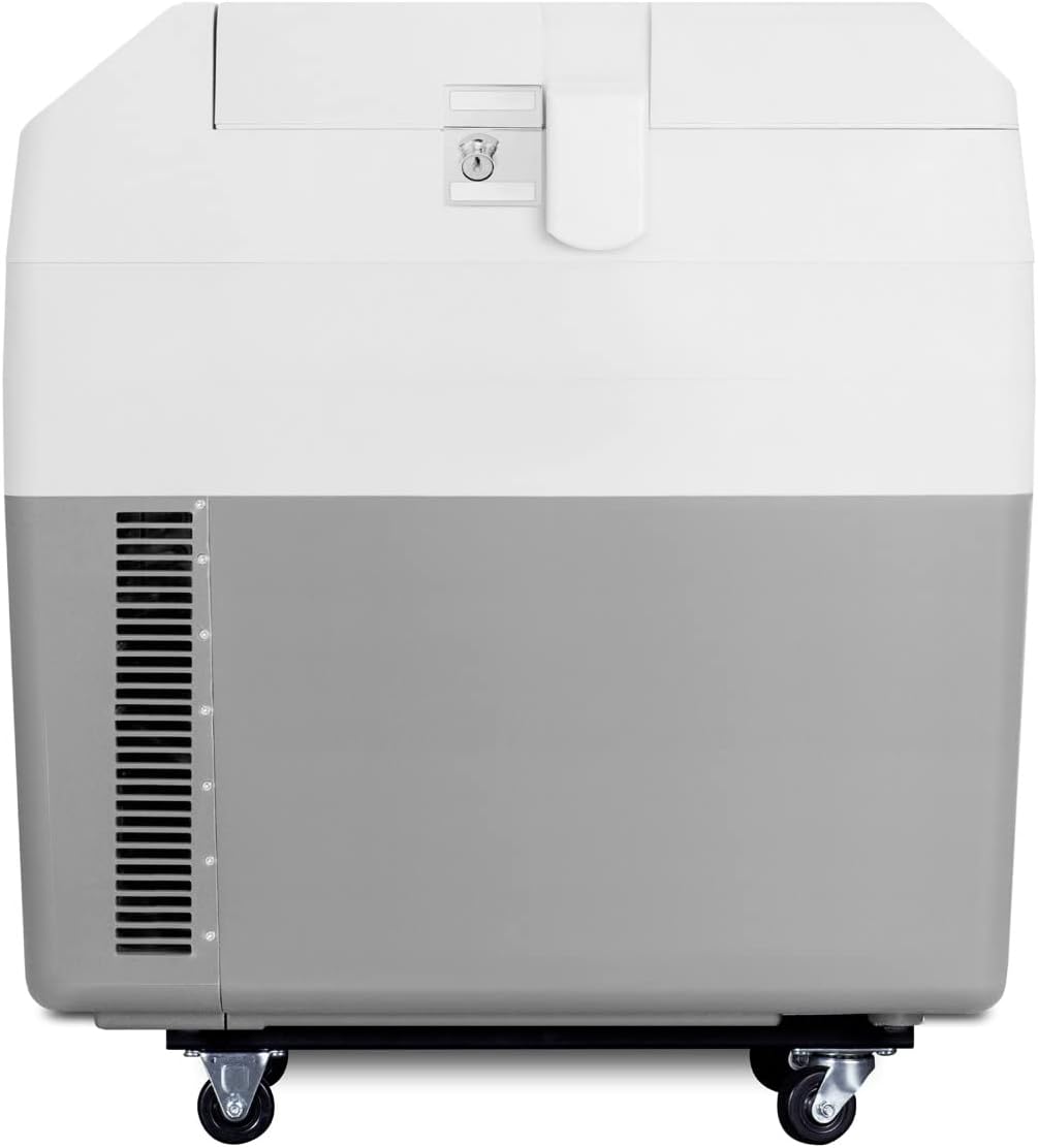 SUMMIT APPLIANCE 1 CU. FT. Portable Vaccine Refrigerator/Freezer in Gray SPRF36M2