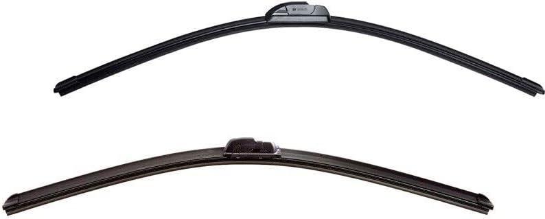 Replacement For Compatible With SET-BS24A-D Bosch Windshield Wiper Blades Set of 2 Front Driver & Passenger Pair