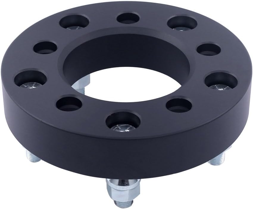 4PC 5x5.5 to 5x5 Wheel Adapters 1.25 Inch with 14x1.5 Studs Compatible with Ram 1500 5 Lug 5x139.7 to 5x127 Rims for 2014-2018 R-A-M 1500