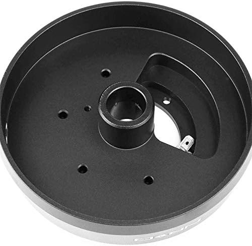 NRG Innovations SRK-179H Steering Wheel Hub Adapter(Aluminum, Black, 70mm 6-Bolt) Works with 84-04 Ford Mustang