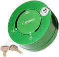 NRG Innovations 6-Holes Patterns Style Steering Wheel Quick Release Short Hub Adapter, Quick Lock w/Keys, Green, NRG-SRK-101GN