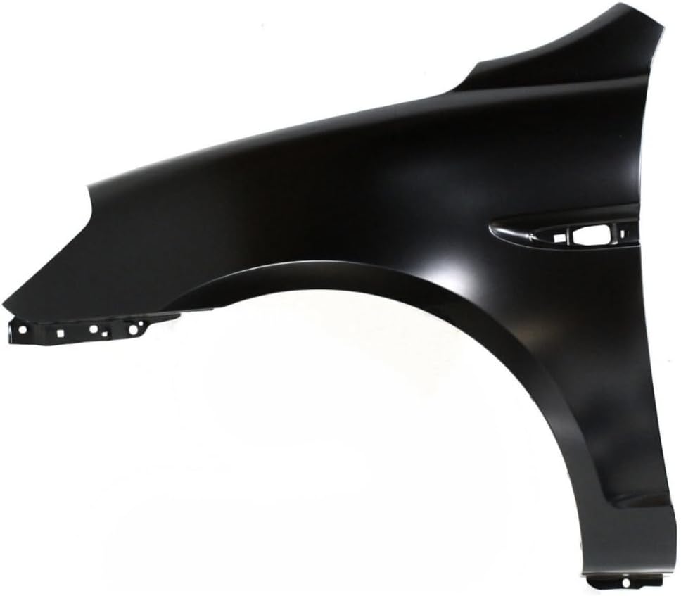 2pcs Quarter Panel Front Left Driver Right Passenger Side Primed Steel Without Molding Holes for Hyundai for Accent GLS 2006-2011 & GS/SE 2007-2011 & GL/L 2008-2011 HY1241137 16553131