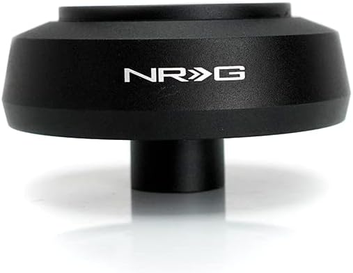 NRG Innovations NRG-SRK-145H Racing Style Steering Wheel Quick Release Short Hub Adapter, 6 X 70mm Bolt Pattern, Black Body
