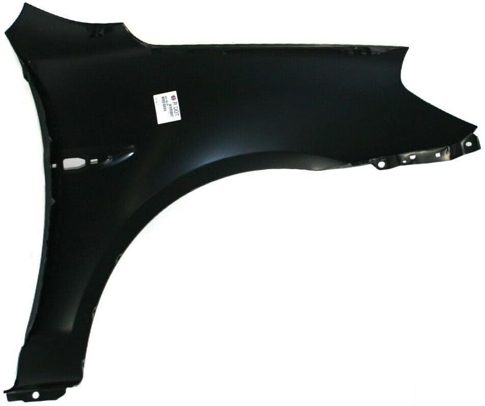 Quarter Panel Left Driver Front Side Primed Steel with Lamp Hole for Hyundai for Accent GLS 2006-2011 & GS/SE 2007-2011 & GL/L 2008-2011 1pc Unfinished EAO-1117 HY1240137