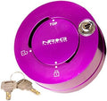 NRG Innovations 6-Holes Patterns Style Steering Wheel Quick Release Short Hub Adapter, Quick Lock w/Keys, Purple, NRG-SRK-101PP