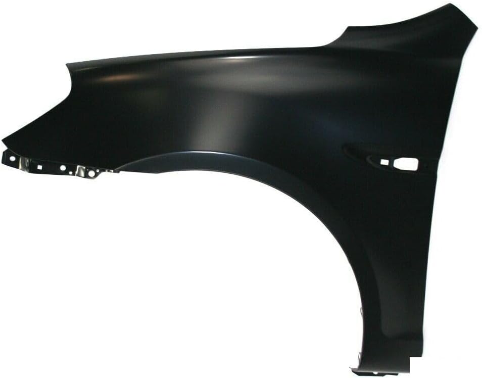 Quarter for Panel Left Driver Front Side Primed Steel with Lamp Hole for Hyundai for Accent GLS 2006 for GS/for SE 2007 for GL/L 2008-2011 1pc Unfinished EAO 1117 HY1240137