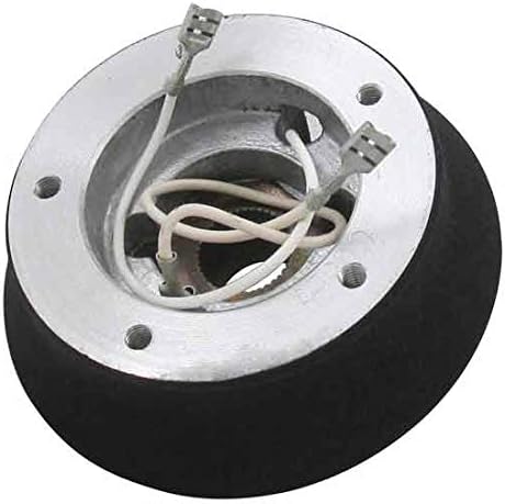 5 Bolt Black Steering Wheel Hub Adapter Fits Peterbilt & Kenworth