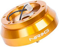 NRG Innovations NRG-SRK-140H-RG Steering Wheel Quick Release Short Hub Adapter with Mounting Bolts, Quick Short Hub Lock Rose Gold 6X70 MM BOLT