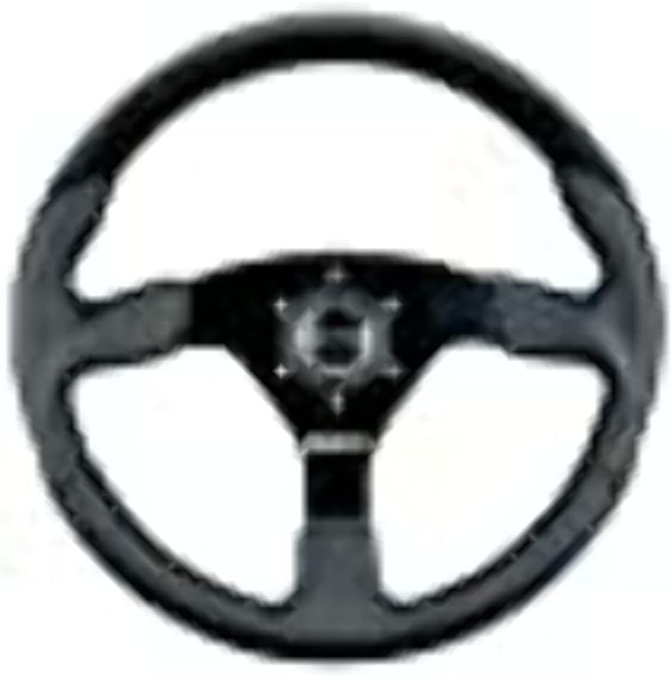 Sparco L505 Steering Wheel - 350mm (13.78 inches) - Black Leather with Perforated Leather- Part # 015TL522TUV