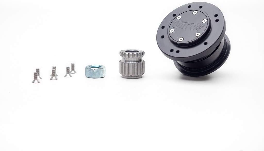 UTV INC Polaris Quick Disconnect Steering Wheel Hub Adapter