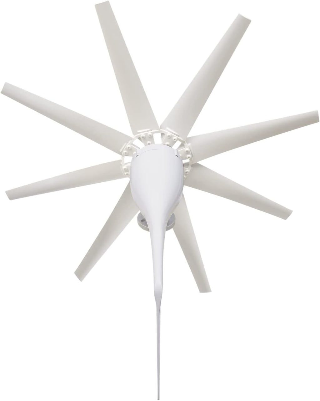 Wind Turbine Generator Kit 12V 600W Wind Power Generator Kit with 8 Blades for Marine RV Home Windmill Generator System Vertical Axis Wind Turbines Motor with MPPT Controller