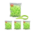 Mytee Products 400 Pcs Loose Wheel Lug Nut Indicator for 33MM Nuts - High Visibility Green 22mm Pointed Studs - Wheel Check Indicators for Commercial Trucks, Enclosed Trailers, Semi