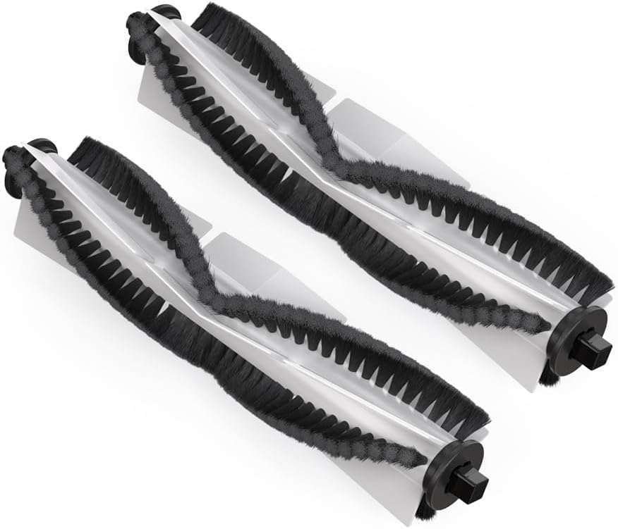 ILIFE A30 Pro Robot Vacuum and Mop Combo, Self Emptying Robot Vacuum Cleaner + Replacement Roller Brushes, 2 Pack Included