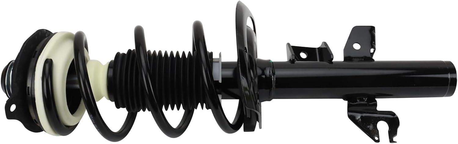TRQ Front Suspension Kit Complete Strut & Coil Spring Assembly Sway Bar Stabilizer Link Compatible with 2015-2017 Chrysler 200