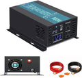 WZRELB Backup Power Off Grid Pure Sine Wave Inverter 800W 24Vdc to 120Vac 60Hz USA Outlets Power Converter, (RBP80024B1)