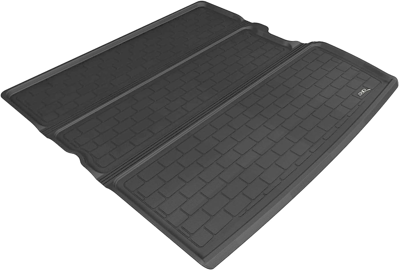 3D MAXpider Custom Fit Kagu Cargo Liner (Black) Compatible with Honda Pilot 2009-2015 - Cargo Liner
