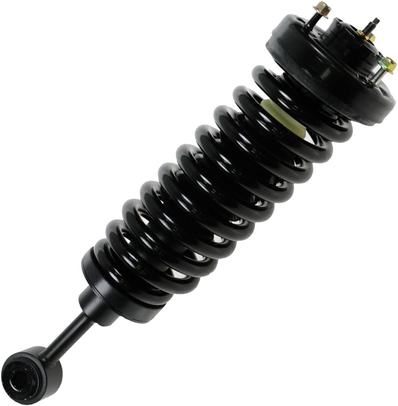 TRQ Front Suspension Kit Shock & Spring Strut Assembly Sway Bar Stabilizer Link Compatible with 2003-2005 Ford Expedition Lincoln Navigator