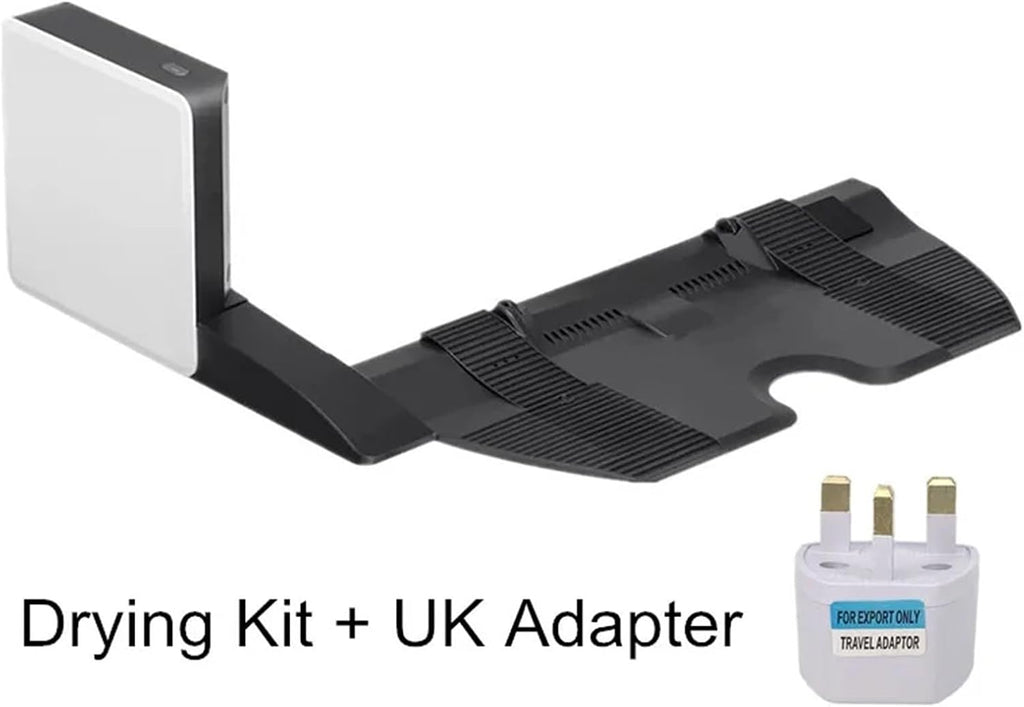 Compatible For Roborock S7 MaxV Ultra Empty Wash Fill Dock Smart Dryer Module Robot Cleaner Accessory Part Mop Drying(Dry Kit-UK Adapter)
