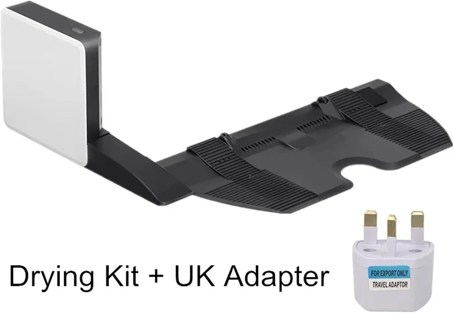 Compatible For Roborock S7 MaxV Ultra Empty Wash Fill Dock Smart Dryer Module Robot Cleaner Accessory Part Mop Drying(Dry Kit-UK Adapter)
