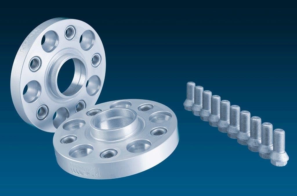 H&R DRA-System Wheel spacer set 40mm per axle - Bolt pattern 5x120 - Hub 72,5mm - Bolt size M12x1,5 - compatible with BMW