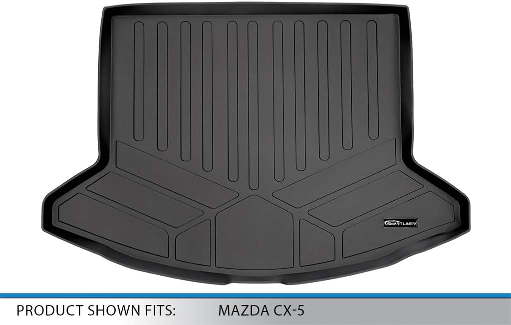 MAXLINER All Weather Custom Fit Cargo Trunk Liner Floor Mat Compatible with 2017-2021 Mazda CX5
