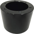 VSW Steering Wheel Hub Adapter 6 Bolt (Black) Compatible with 1959-1974.5 VW with 13/16 Spline STH1028BLK
