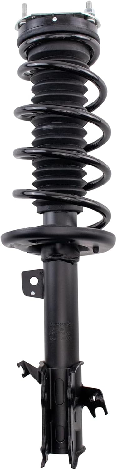 TRQ Front Suspension Kit Complete Strut & Coil Spring Assembly Sway Bar Stabilizer Link Compatible with 2014-2019 Ford Fiesta