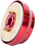 NRG Innovations NRG-SRK-140H-RD Racing Style Steering Wheel Quick Release Short Hub Adapter, 6 X 70mm Bolt Pattern, Red Body