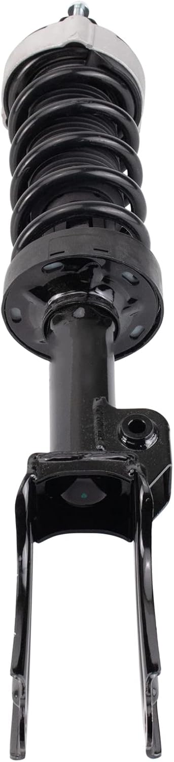 TRQ Front Suspension Kit Complete Strut & Coil Spring Assembly Sway Bar Stabilizer Link Compatible with 2011-2018 Porsche Cayenne