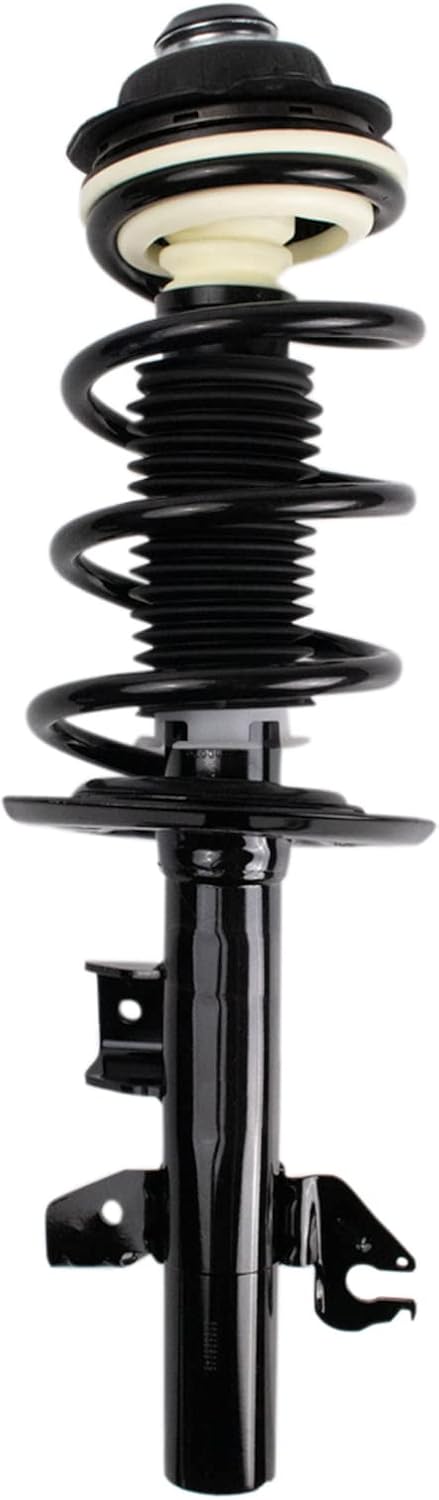 TRQ Front Suspension Kit Complete Strut & Coil Spring Assembly Sway Bar Stabilizer Link Compatible with 2014-2022 Jeep Cherokee