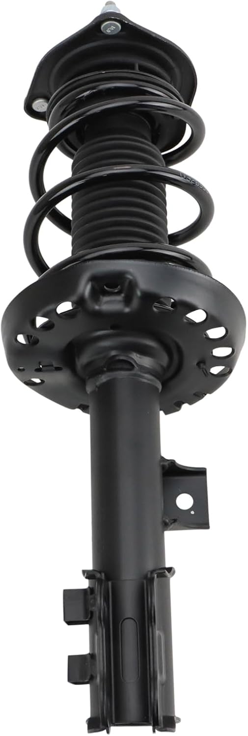 TRQ Front Suspension Kit Complete Strut & Coil Spring Assembly Sway Bar Stabilizer Link Compatible with 2013-2017 Hyundai Veloster