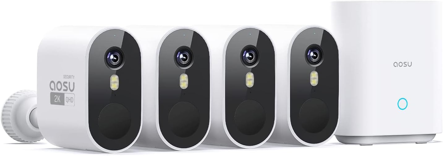 aosu WirelessCam Pro System 4-Cam-Kit (Bundles)