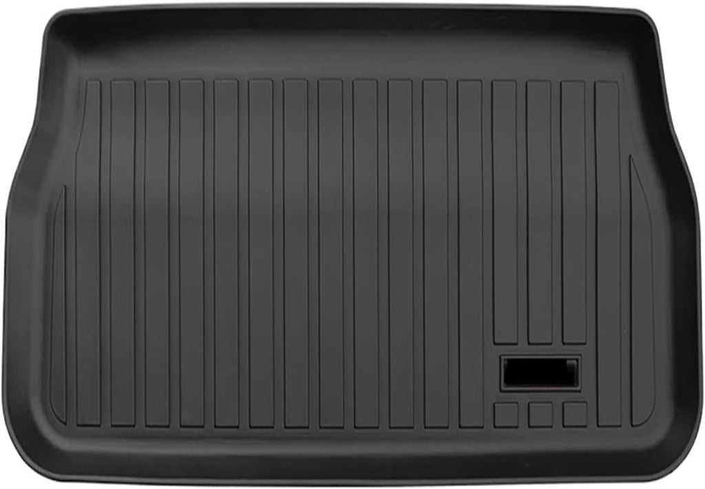 Floor Mats Cargo Liner Compatible with Chrysler Pacifica Voyager 2017-2025 Accessories TPE All Weather Cargo Trunk Liner Protection(White)