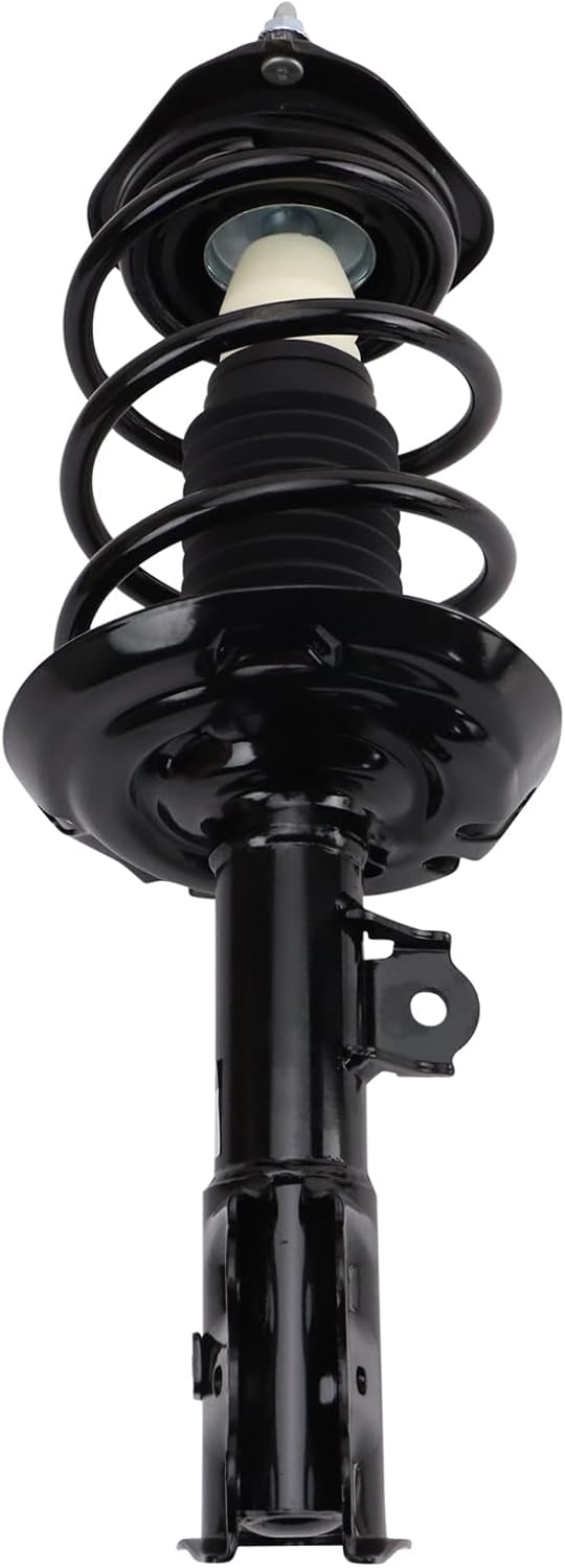 TRQ Front Suspension Kit Complete Strut & Coil Spring Assembly Sway Bar Stabilizer Link Compatible with 2019-2022 Toyota Corolla