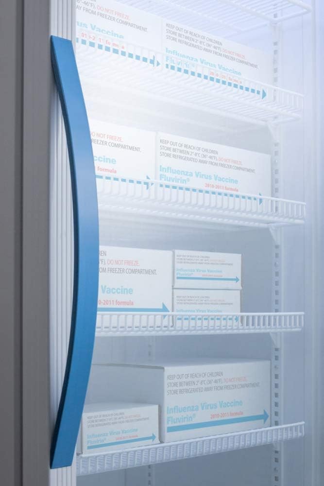 Summit Appliance Accucold 15.0 cu.ft. Medical Refrigerator, 24' Wide, Vaccine Refrigerator, Glass Door - ARG15PV