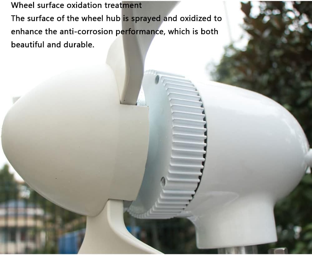 3 Blade Wind Turbine Generator 800W/1000W Home Use Low Wind Speed Start Wind Power Turbine Generator Household Small Vertical Wind Generator